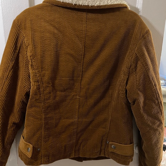 Free People Corduroy & Shearling Jacket - Picture 3 of 3
